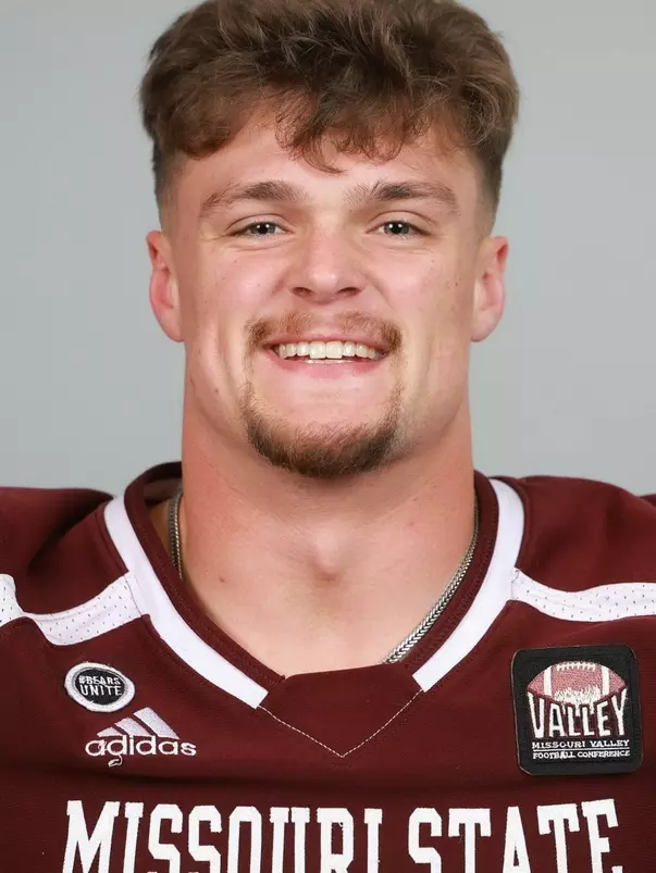 Football fall 2023 portraits at Plaster sport Complex on April 28, 2023. Kevin White/Missouri State University