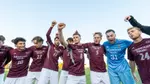 Men's Soccer Team Huddle