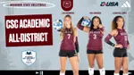 2025 CSC Academic All-District volleyball