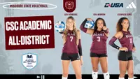 2025 CSC Academic All-District volleyball
