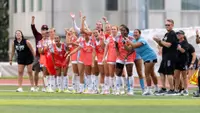 Women's Soccer Sideline Team Pic