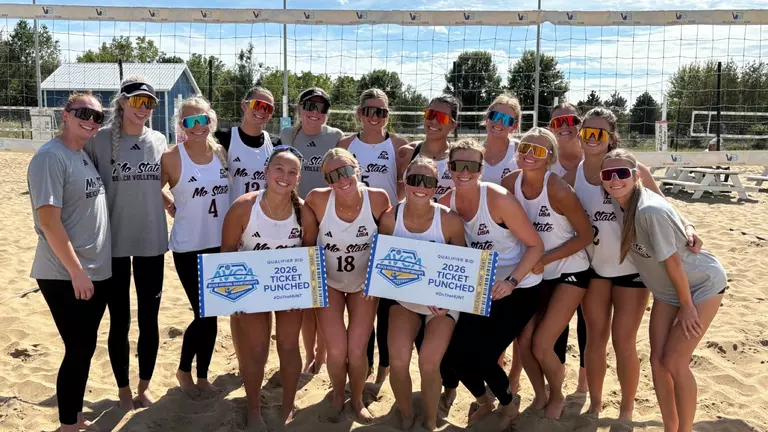 Beach AVCA qualifiers Ticket group pic