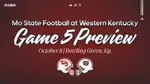 Football - Game 5 Preview