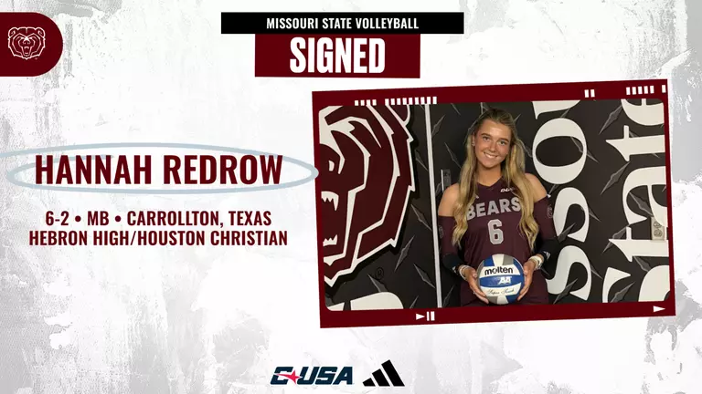 Hannah Redrow signing graphic