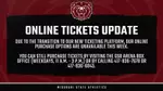 Online Ticketing Update