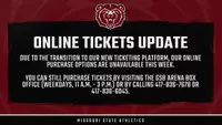 Online Ticketing Update