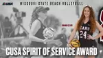 CUSA Spring Spirit of Service Award