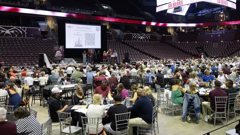 Sneaker Soiree athletics auction on Aug. 1, 2026. Jesse Scheve/Missouri State University