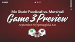 FB Game Week vs. Marshall
