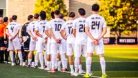 Men's Soccer Team Line-up