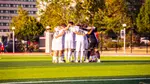 Men's Soccer Huddle