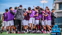 Men's Soccer Huddle
