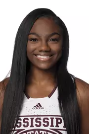 STARKVILLE, MS - October 05, 2021 - Mississippi State Guard KN'isha Godfrey (#11) headshot taken during Women’s Basketball Production Day at Humphrey Coliseum at Mississippi State University in Starkville, MS. Photo By Chamberlain Smith