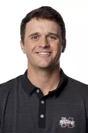 STARKVILLE, MS - October 18, 2021 - Mississippi State Golfer Ben Nelson headshot taken during 2021 Men’s Golf Production Day at the Holliman Athletic Center at Mississippi State University in Starkville, MS. Photo By Austin Perryman