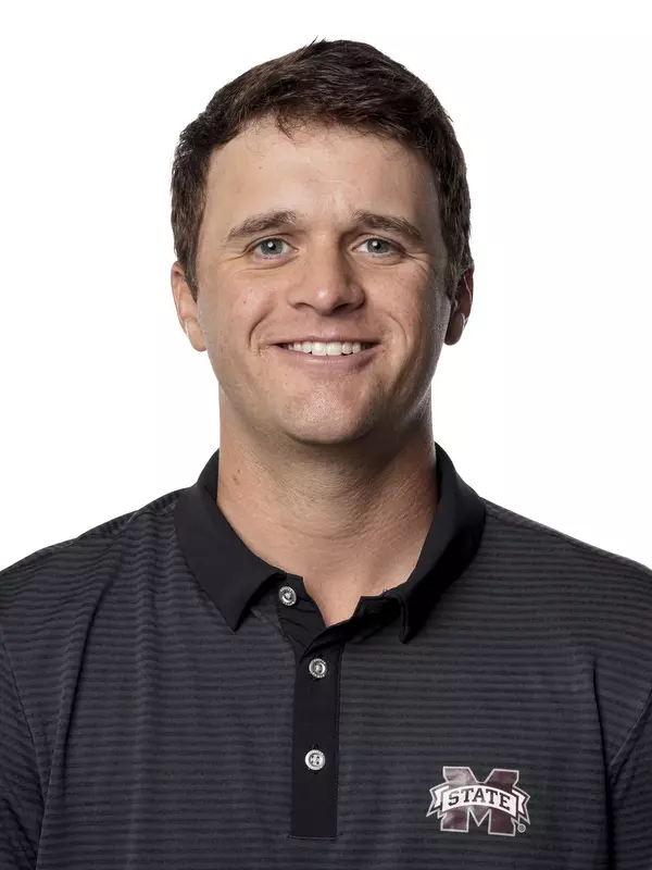 STARKVILLE, MS - October 18, 2021 - Mississippi State Golfer Ben Nelson headshot taken during 2021 Men’s Golf Production Day at the Holliman Athletic Center at Mississippi State University in Starkville, MS. Photo By Austin Perryman