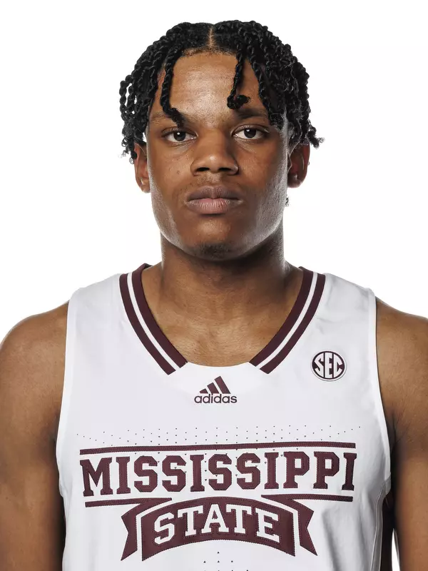 STARKVILLE, MS - October 06, 2021 - Mississippi State Guard Tyler Brumfield (#24) headshot taken during MenÕs Basketball Production Day at Humphrey Coliseum at Mississippi State University in Starkville, MS. Photo By Chamberlain Smith