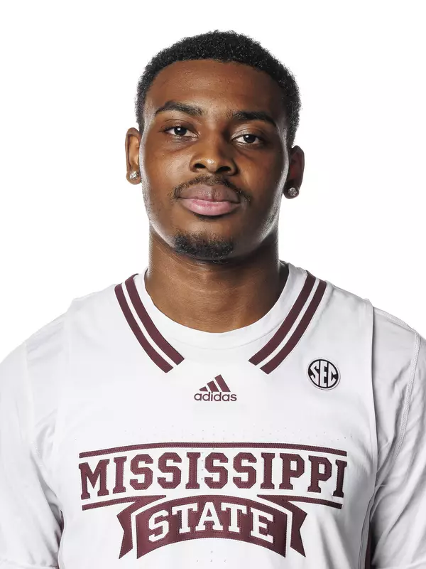 STARKVILLE, MS - October 06, 2021 - Mississippi State Forward DJ Jeffries (#13) headshot taken during MenÕs Basketball Production Day at Humphrey Coliseum at Mississippi State University in Starkville, MS. Photo By Chamberlain Smith