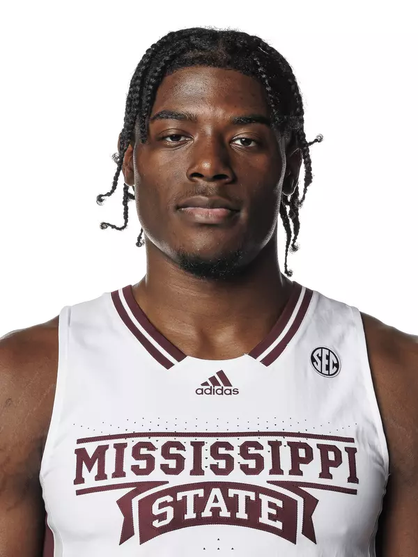 STARKVILLE, MS - October 06, 2021 - Mississippi State Guard/Forward Cameron Matthews (#4) headshot taken during MenÕs Basketball Production Day at Humphrey Coliseum at Mississippi State University in Starkville, MS. Photo By Chamberlain Smith