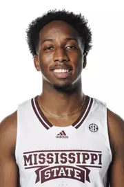 STARKVILLE, MS - October 06, 2021 - Mississippi State Guard Justin Rumph (#21) headshot taken during MenÕs Basketball Production Day at Humphrey Coliseum at Mississippi State University in Starkville, MS. Photo By Chamberlain Smith