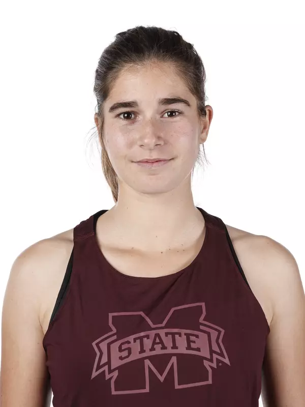 STARKVILLE, MS - January 26, 2021 - Mississippi State's Magda Adaloglou headshot taken during Women’s Tennis Production Day at the Holliman Athletic Center at Mississippi State University in Starkville, MS. Photo By Austin Perryman