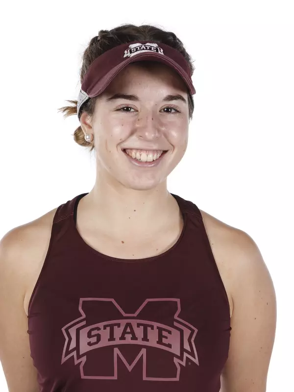 STARKVILLE, MS - January 26, 2021 - Mississippi State's Marta Falceto headshot taken during Women’s Tennis Production Day at the Holliman Athletic Center at Mississippi State University in Starkville, MS. Photo By Austin Perryman