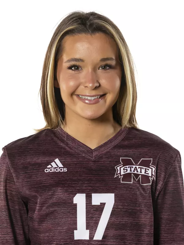 STARKVILLE, MS - July 25, 2021 - Mississippi State Defensive Specialist Alden Willis (#17) headshot during 2021 Volleyball Production Day at the Palmeiro Center at Mississippi State University in Starkville, MS. Photo By Austin Perryman