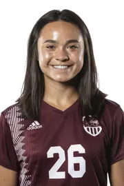 STARKVILLE, MS - July 29, 2021 - Mississippi State Forward Marcella Cash (#26) headshot taken during 2021 Soccer Production Day at the Palmeiro Center at Mississippi State University in Starkville, MS. Photo By Austin Perryman