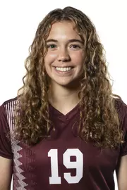 STARKVILLE, MS - July 29, 2021 - Mississippi State Forward Taylor James (#19) headshot taken during 2021 Soccer Production Day at the Palmeiro Center at Mississippi State University in Starkville, MS. Photo By Austin Perryman