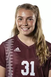 STARKVILLE, MS - July 29, 2021 - Mississippi State Midfielder Birna Jóhannsdóttir (#31) headshot taken during 2021 Soccer Production Day at the Palmeiro Center at Mississippi State University in Starkville, MS. Photo By Austin Perryman