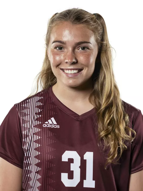 STARKVILLE, MS - July 29, 2021 - Mississippi State Midfielder Birna Jóhannsdóttir (#31) headshot taken during 2021 Soccer Production Day at the Palmeiro Center at Mississippi State University in Starkville, MS. Photo By Austin Perryman
