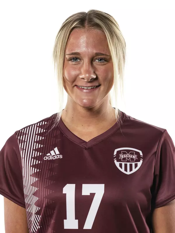 STARKVILLE, MS - July 29, 2021 - Mississippi State Forward Elle Otto (#17) headshot taken during 2021 Soccer Production Day at the Palmeiro Center at Mississippi State University in Starkville, MS. Photo By Austin Perryman