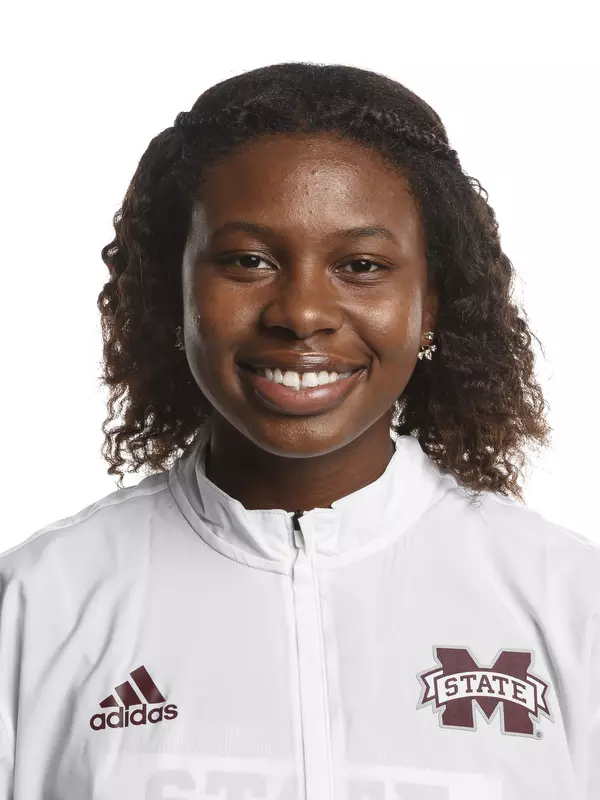 STARKVILLE, MS - August 26, 2021 - Mississippi State Outfielder Saleyna Daniel (#25) headshot taken at the Holliman Athletic Center at Mississippi State University in Starkville, MS. Photo By Austin Perryman