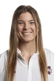 STARKVILLE, MS - August 26, 2021 - Mississippi State Utility Phoebe Florian (#21) headshot taken at the Holliman Athletic Center at Mississippi State University in Starkville, MS. Photo By Austin Perryman