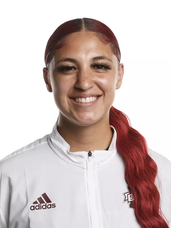 STARKVILLE, MS - August 26, 2021 - Mississippi State Infielder Shea Moreno (#42) headshot taken at the Holliman Athletic Center at Mississippi State University in Starkville, MS. Photo By Austin Perryman