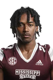 STARKVILLE, MS - June 09, 2021 - Mississippi State Defensive Back Eldric Griffin headshot taken at the Leo Seal Jr. Football Complex at Mississippi State University in Starkville, MS. Photo By Austin Perryman