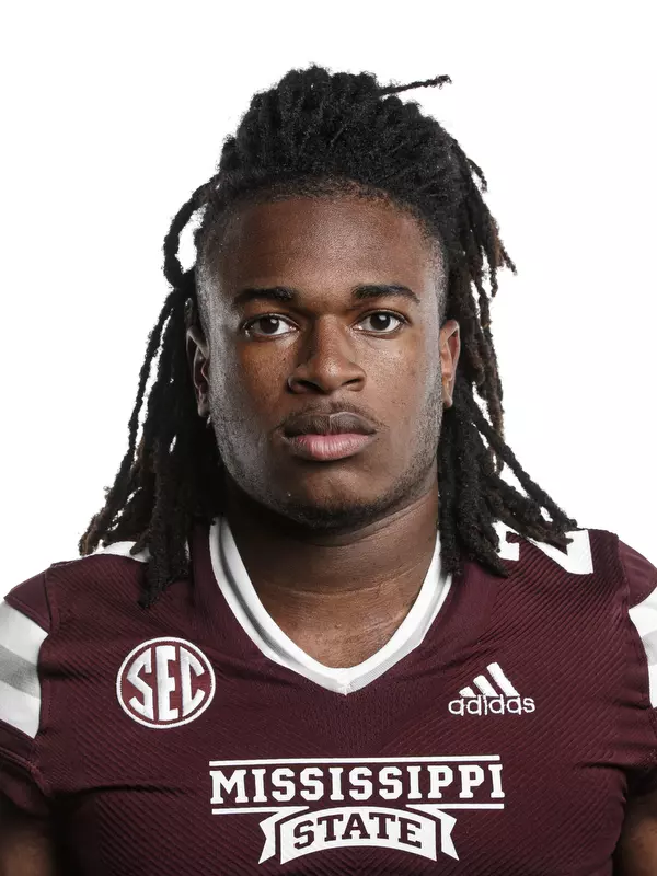 STARKVILLE, MS - June 09, 2021 - Mississippi State Linebacker Nic Mitchell headshot taken at the Leo Seal Jr. Football Complex at Mississippi State University in Starkville, MS. Photo By Austin Perryman