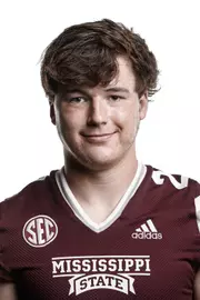STARKVILLE, MS - June 09, 2021 - Mississippi State Punter Marshall Nichols headshot taken at the Leo Seal Jr. Football Complex at Mississippi State University in Starkville, MS. Photo By Austin Perryman