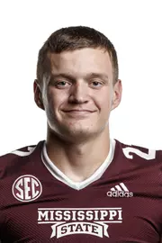 STARKVILLE, MS - June 09, 2021 - Mississippi State Long Snapper Rex Robich headshot taken at the Leo Seal Jr. Football Complex at Mississippi State University in Starkville, MS. Photo By Austin Perryman