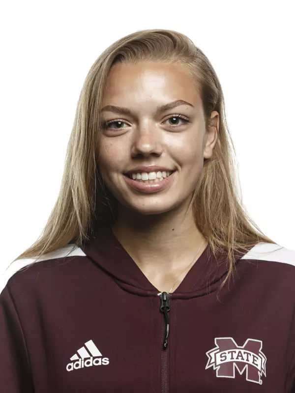 STARKVILLE, MS - August 24, 2021 - Hayley Ogle headshot taken at the Holliman Athletic Center at Mississippi State University in Starkville, MS. Photo By Chamberlain Smith