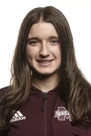STARKVILLE, MS - August 24, 2021 - Grace Ritchie headshot taken at the Holliman Athletic Center at Mississippi State University in Starkville, MS. Photo By Chamberlain Smith