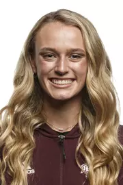 STARKVILLE, MS - August 24, 2021 - Savannah Schwab headshot taken at the Holliman Athletic Center at Mississippi State University in Starkville, MS. Photo By Chamberlain Smith