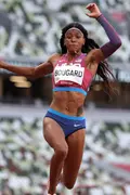 Erica Bougard Heptathlon Long Jump Tokyo 2020
