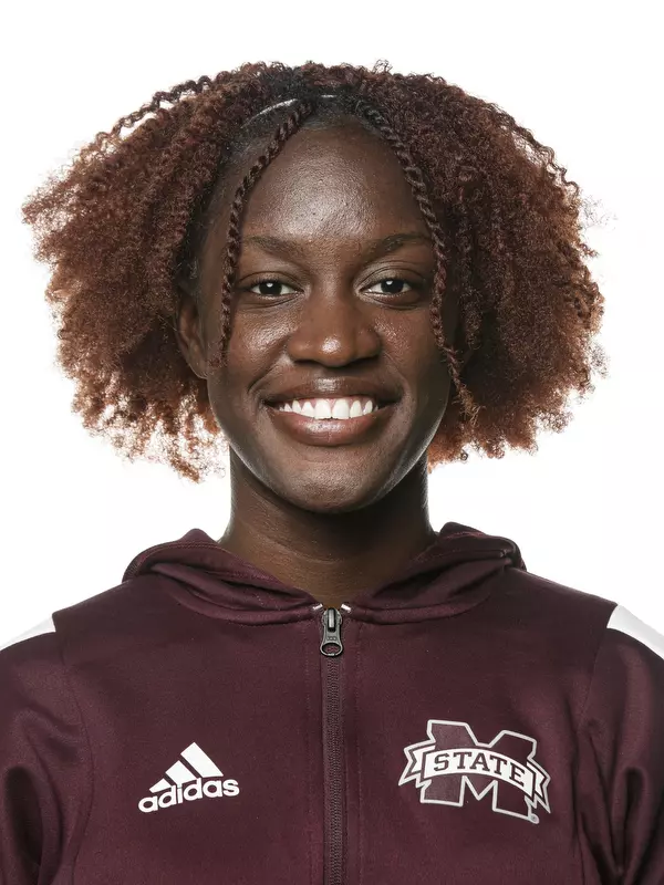 STARKVILLE, MS - September 23, 2021 - Mississippi State Hurdler Rosealee Cooper headshot taken at the Holliman Athletic Center at Mississippi State University in Starkville, MS. Photo By Austin Perryman