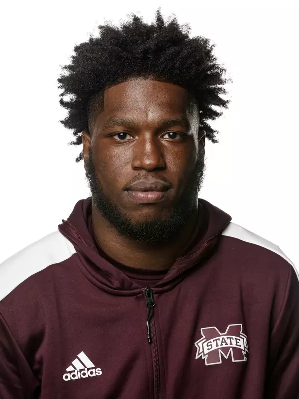 STARKVILLE, MS - September 23, 2021 - Mississippi State Sprinter Sema’J Daniels headshot taken at the Holliman Athletic Center at Mississippi State University in Starkville, MS. Photo By Austin Perryman