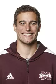 STARKVILLE, MS - September 23, 2021 - Mississippi State Sprinter Dalton Dempsey headshot taken at the Holliman Athletic Center at Mississippi State University in Starkville, MS. Photo By Austin Perryman