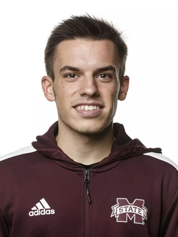 STARKVILLE, MS - September 23, 2021 - Mississippi State Mid-Distance Runner Reese Dunne headshot taken at the Holliman Athletic Center at Mississippi State University in Starkville, MS. Photo By Austin Perryman