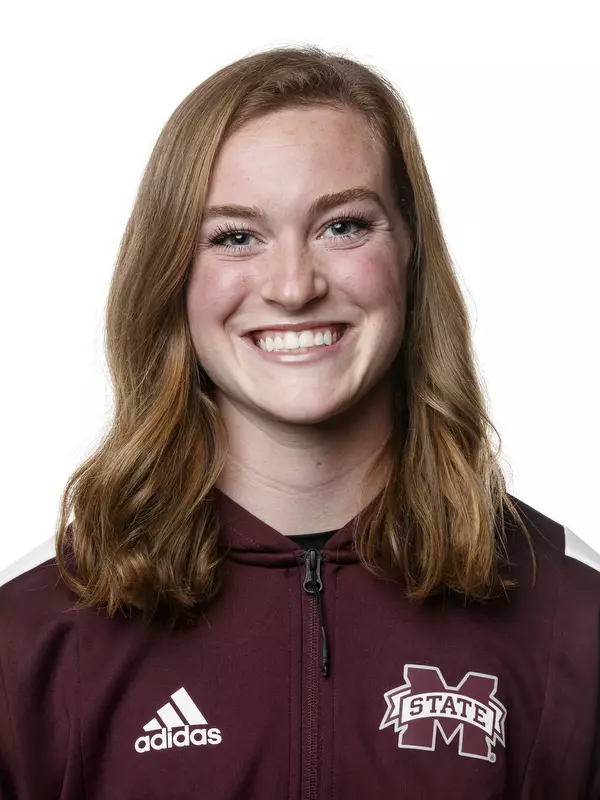 STARKVILLE, MS - September 21, 2021 - Mississippi State Jumper Helen Claire Edmunds headshot taken at the Holliman Athletic Center at Mississippi State University in Starkville, MS. Photo By Austin Perryman