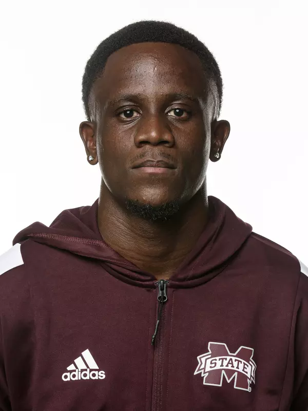 STARKVILLE, MS - September 23, 2021 - Mississippi State Sprinter Lee Eppie headshot taken at the Holliman Athletic Center at Mississippi State University in Starkville, MS. Photo By Austin Perryman