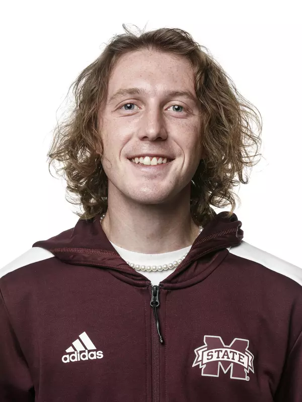 STARKVILLE, MS - September 23, 2021 - Mississippi State Distance Runner Clayton Fulgham headshot taken at the Holliman Athletic Center at Mississippi State University in Starkville, MS. Photo By Austin Perryman