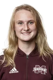 STARKVILLE, MS - September 21, 2021 - Mississippi State Jumper Lindsey Kuykendall headshot taken at the Holliman Athletic Center at Mississippi State University in Starkville, MS. Photo By Austin Perryman